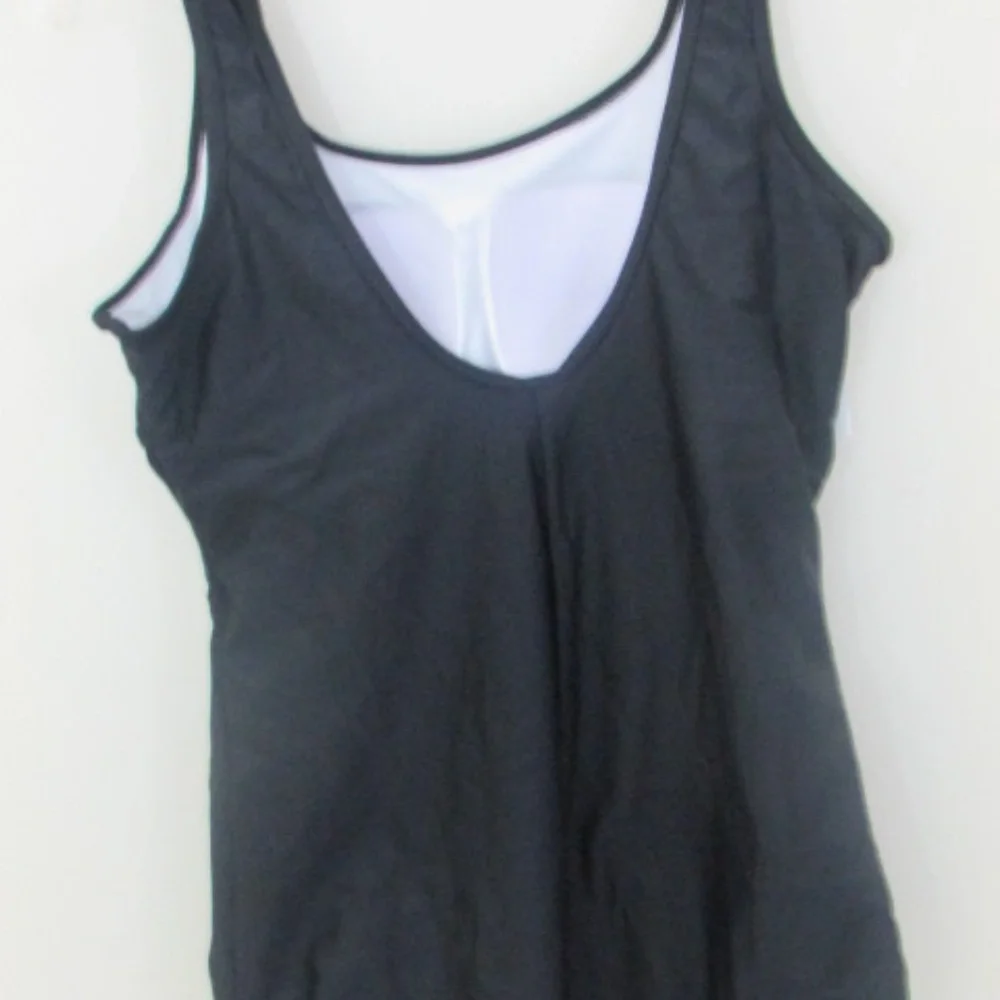 Reypo Bathing Suit Black 8 One Piece - Picture 4 of 7